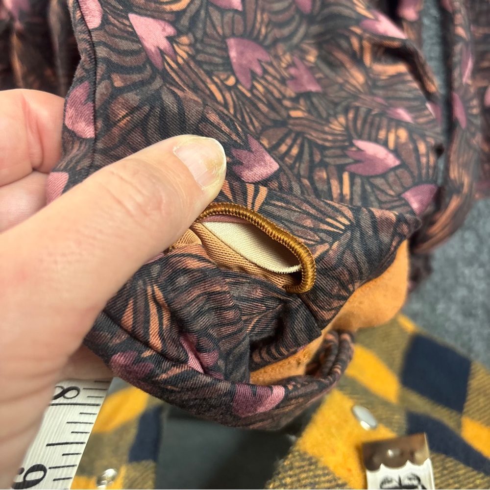 PATAGONIA Women’s Magnolia Spring Dress Block Party: Fertile Brown size: Small - Picture 4 of 10